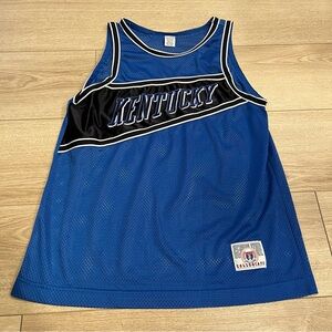Vintage Genuine Stuff Kentucky Wildcats Mesh Jersey Size Boys L/S Women’s
